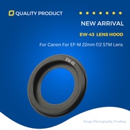 EW-43 EW43 Lens Hood for Canon EF-M 22mm f/2 STM Lens