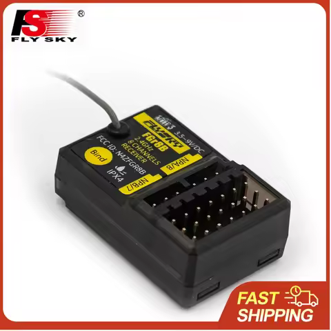 FLYSKY FGR8B PWM/ PPM/ i-bus Output 2.4GHz 8CH Receiver for AFHDS3 Transmitters RF Modules PL18/ NB4