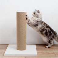 【安閣家】瓦楞貓抓柱 - 清新白 (贈送純天然木天蓼)