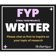 Final Year Project (FYP) | Projek Tahun Akhir | Thesis | Penulis Tesis