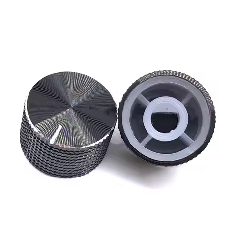 20*13mm Aluminum Alloy Potentiometer Knob Cap Volume Control Knob Hat Rotation Switch for 6 Mm Roll 