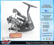 Dijual Reel Pancing Spinning maguro Extreme Compe 3000 Murah