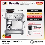 Breville BES876 Barista Express Impress Espresso Coffee Machine with Smart Tamping BES876SST BES867B