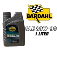 BARDAHL SAE 80w-90 api GL-5 Heavy duty gear oil 1liter