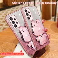 For Samsung Galaxy A53 5G Case Shockproof Electroplated Back Cover For Samsung A53 5G Stand Phone Ca