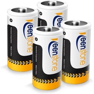 Keenstone Rechargeable C Batteries 1.2V 5000mAh Ni-MH High Capacity C Size Batteries
