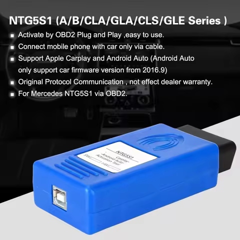 Car OBD Activator Activation Tool For Mercedes Benz NTG5S1 CarPlay A/B/CLA/GLA/GLE/CLS Series IOS/An