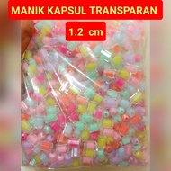 BEAD TRANSPARENT CAPSULEBENING CONTENTS 1 POUND