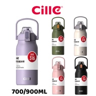 Cille 316SS Stainless Steel Vacuum Flask Thermoses Water Bottle With A XB-22180/2218
