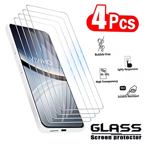 4Pcs Tempered Glass for Xiaomi Poco F7 Screen Protectors Full Cover Protective Film Poxo Pocco F7 M7