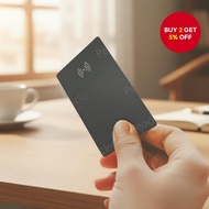 Bluetooth Tracker Wallet Card, Smart Locator Tag for iPhone iOS Find My Airtag Key Finder