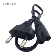 [Gemvan] Replacement eu male to IEC320 C7 Power Adapter Cable 2500W 125V 250V 10A 1ft 30cm Short Ext
