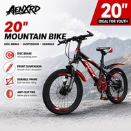 AENXRD Japan Mountain Bike for kids 20 inch 7spee bike A birthday gift for a child with disc brakes