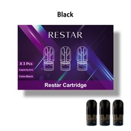 (1 Pack Isi 3 Pods)Restar Empty Pod Cartridge Kompatibel Relx