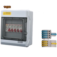 waterproof distribution box,IP65 waterproof rating,4-way power supply box