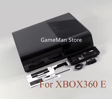 OCGAME Full protective house Housing Shell Case for XBOX360E XBOX360 E Slim console system Black