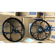 《100% Original Xtero》XTERO X33 Sport Rim 17inchi Yamaha NVX 1.6 1.6 Sportrim