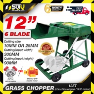 12ZT / 12 ZT 12" Grass Chopper / Mesin Pencacah Rumput c/w China Engine 7HP / Electric Motor 3HP