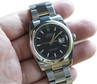 ✅停產款-平玩✅Rolex Datejust勞力士光圈日誌116200⚫️🉐️黑面單紅日曆✅36mm✅3135機芯✅watch only✅狀態極好 ✅not 16234 16200 116234✅ 可