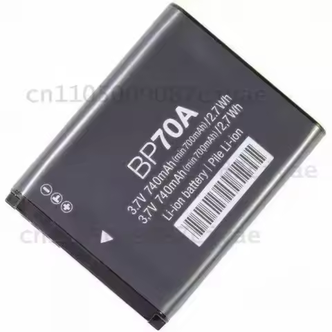 Long Lasting For Samsung ES99 ES70 ST80 PL200 PL170 MV800 Digital Camera Replacement BP70A Battery