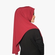 &amp; Alwira. Bergo Marwah Hijab Instan Malay Jersey Super