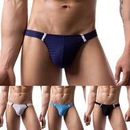 Mens Brief Thong Underpants Breathable Comfortable G-String Lingerie Mesh