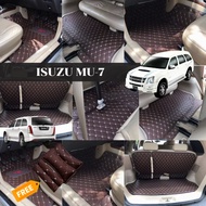 Car Floor Mats ISUZU MU-7 2007-2013 7 Pieces Full 6D7D Fits The Factory Itself.