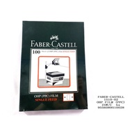 (1bx) FABER-CASTELL A4 100s OHP TRANSPARENCY FILM (PPC) x 1bx