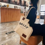 全新現貨 BALLY Crystalia 帆布托特包 單肩購物袋