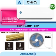 ChiQ Non-Inverter Standard R32 Air Conditioner - 1.0HP/1.5HP/2.0HP AIRCOND MURAH