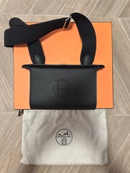 Hermes Videpoches Bag Noir 黑色 Kelly Messenger Jypsiere Mini