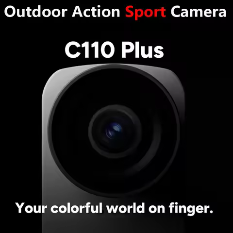 SJCAM C110+ Plus 4K 30FPS Action Camera Waterproof Sports Outdoor Cycling Fishing Vlog Camera Set fo