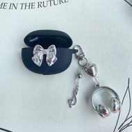 For Bowers&Wilkins Pi8 / Pi7 / Pi6 case Cute Cartoon Silicone Earphone case with Keychain For Bowers