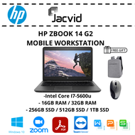 Hp Zbook 14 G2 Mobile WorkStation Laptop (Intel Core I7-5600U / 16GB Ram / 32GB Ram / 256GB SSD / 512GB SSD / 1TB SSD ) #Refurbish #Used #Workstation #Cheaper