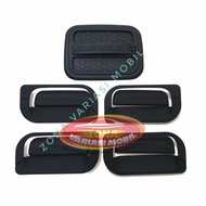 Handle Cover + Outer Handle + Tank Cover Package for Old Avanza Xenia New Vvti 2004 - 2011 Matte Bla