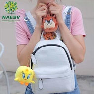 NAESV Looney Tunes Bugs Plush Keychain, Looney Tunes Bugs Tweety Bird Lola Bunny Keychain, Plush Dol