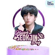 BTS Jin Seokjin Cake Topper / Customized Cake Topper / Personalized Cake Topper