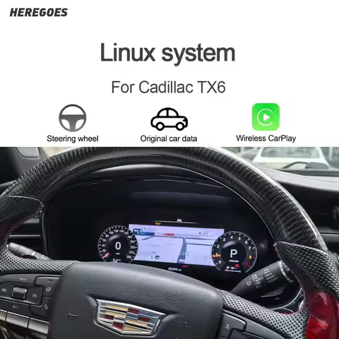 12.3“ 1920*720 Dashboard Instrument car Digital Cluster Cockpit For Cadillac XT6 Speedometer panel c