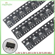 [ERHK-t] SOT-223 70PCS Voltage Regulator Kit AMS1117 AMS1117-3.3V AMS1117-ADJ AMS1117-5.0V AMS1117-2