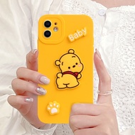 3D Bear Phone Case for IPhone 11 12 13 14 Pro Max Mini 6 S 7 8 Plus 11Pro X XR XS MAX SE 2020 7+ 8+ 