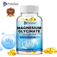 Magnesium Glycinate Capsules 500mg Support Bone Immune System Heart Health Mineral Supplement Help N
