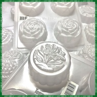4 Cavities Jelly Mould Mooncake Jelly Mould Moon Cake 果冻燕菜月饼模具