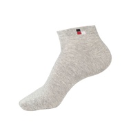 A pair of random colored short socks, random patterns used as a gift for customers who buy shoes at 