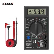 KIPRUN LCD Digital Multimeter AC DC 750V 1000V Digital Mini Multimeter Probe Voltmeter Analysis Inst