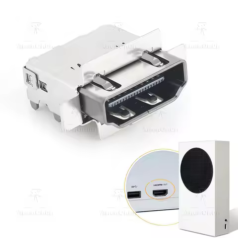 HDMI Port for Xbox Series S Premium Replacement Repair Part HDMI Interface Connector Socket Xbox Ser