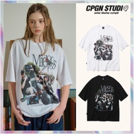 [CPGN Studio] T-Shirt Arm DTP 80s TOWN 2 Colors tee.