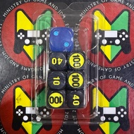 Pokemon TCG Mega Evolution Phantasmal Flame Dice And Damage Counter Dice