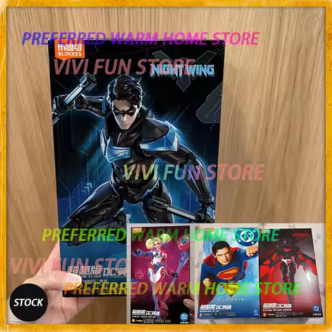 In Stock Originate DC Hero CHAMPION CLASS Harley Quinn NIGHTWING Batman Beyond Superman 2025 Assembl