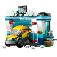 Compatible MOC Sets City Series Building Blocks 60362 Car Wash Center 4S Service Station Childrens T