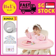 BLW Bib and Tray Waterproof Weaning Bib Baby Chair Cover (Blw YXX 318)